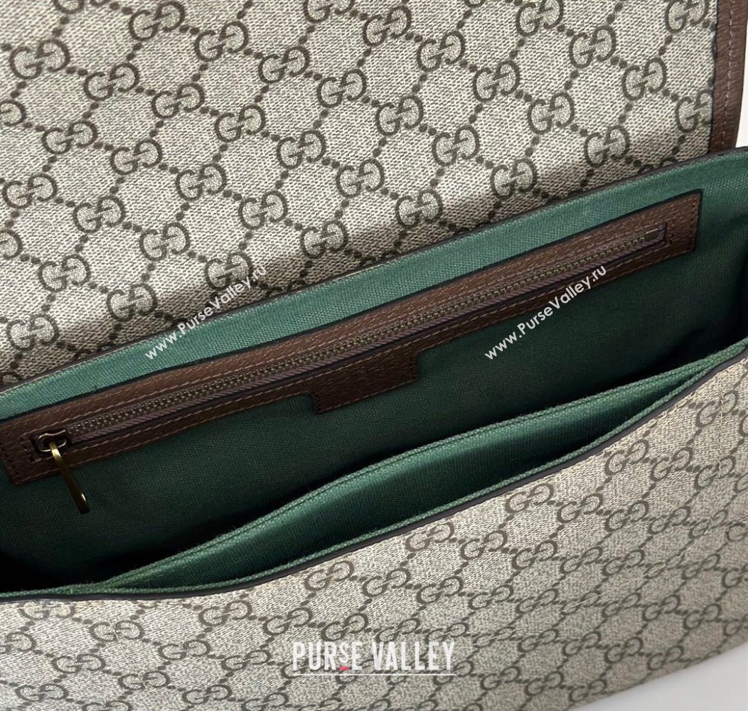 Gucci Mens Ophidia GG Canvas medium messenger bag 2025 834467 (DLH-250930109)