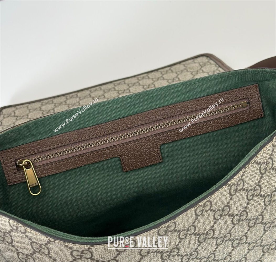 Gucci Mens Ophidia GG Canvas medium messenger bag 2025 834467 (DLH-250930109)