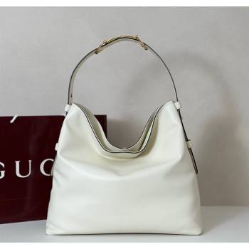 Gucci Beatrix Leather large tote bag White 2025 850546 (DLH-250930095)