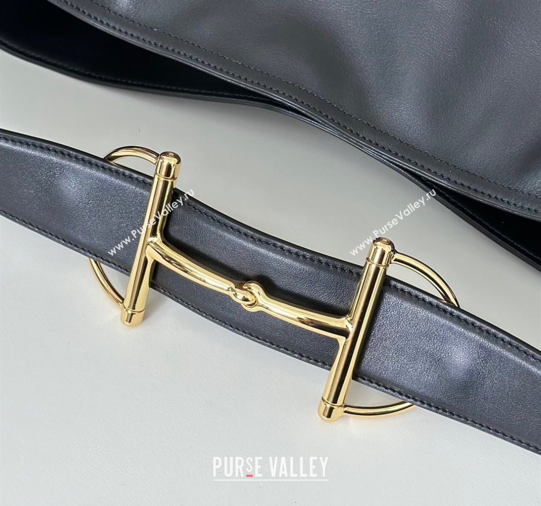 Gucci Beatrix Leather large tote bag Black 2025 850546 (DLH-251124084)