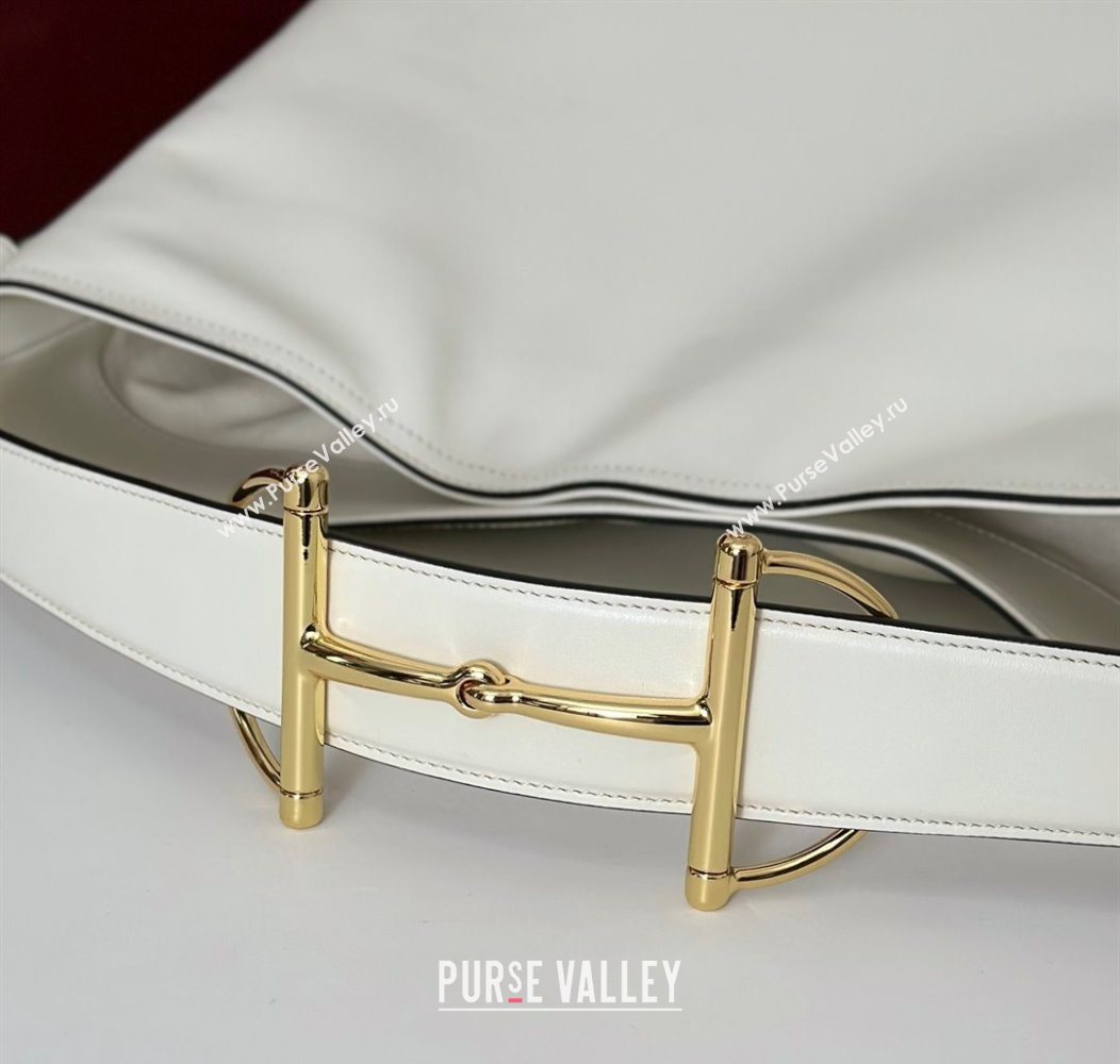 Gucci Beatrix Leather large tote bag White 2025 850546 (DLH-250930095)