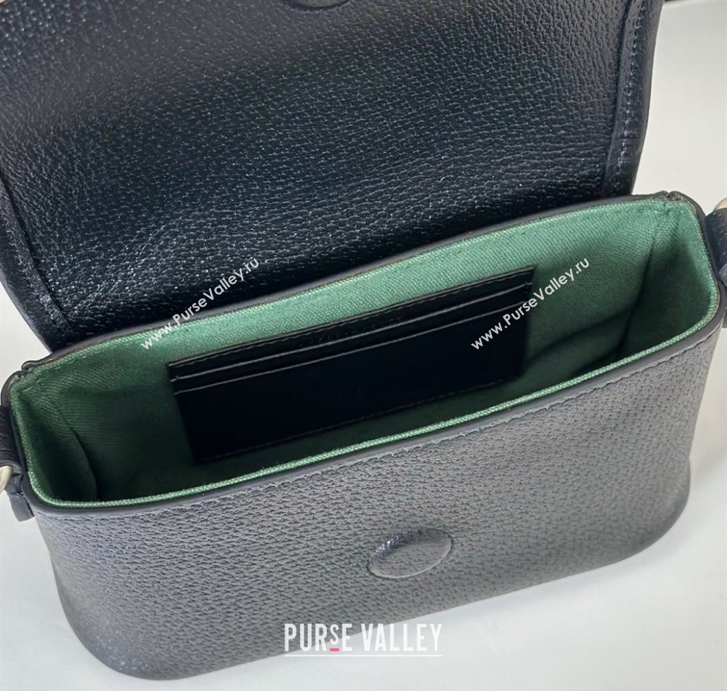 Gucci Ophidia Leather mini bag Black 2025 838599 (DLH-250930071)