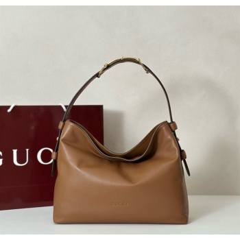 Gucci Beatrix Leather medium tote bag Brown 2025 850926 (DLH-251124096)