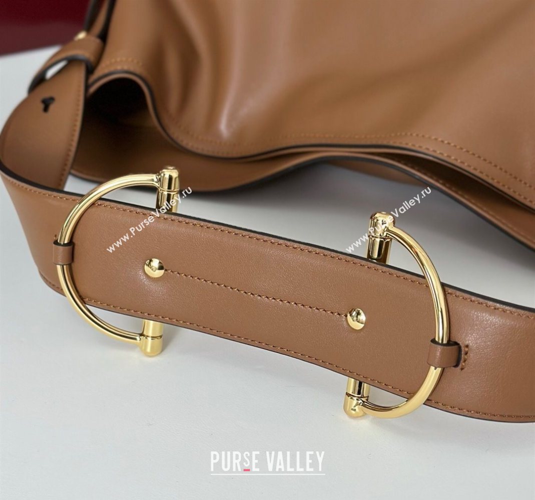 Gucci Beatrix Leather medium tote bag Brown 2025 850926 (DLH-251124096)