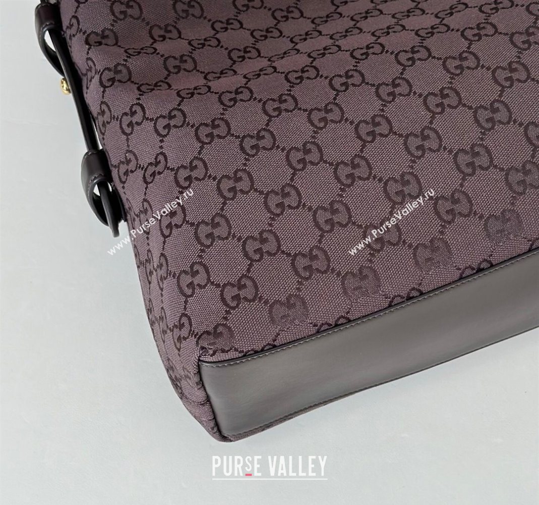 Gucci Beatrix GG Canvas medium tote bag Brown 2025 850926 (DLH-251124100)