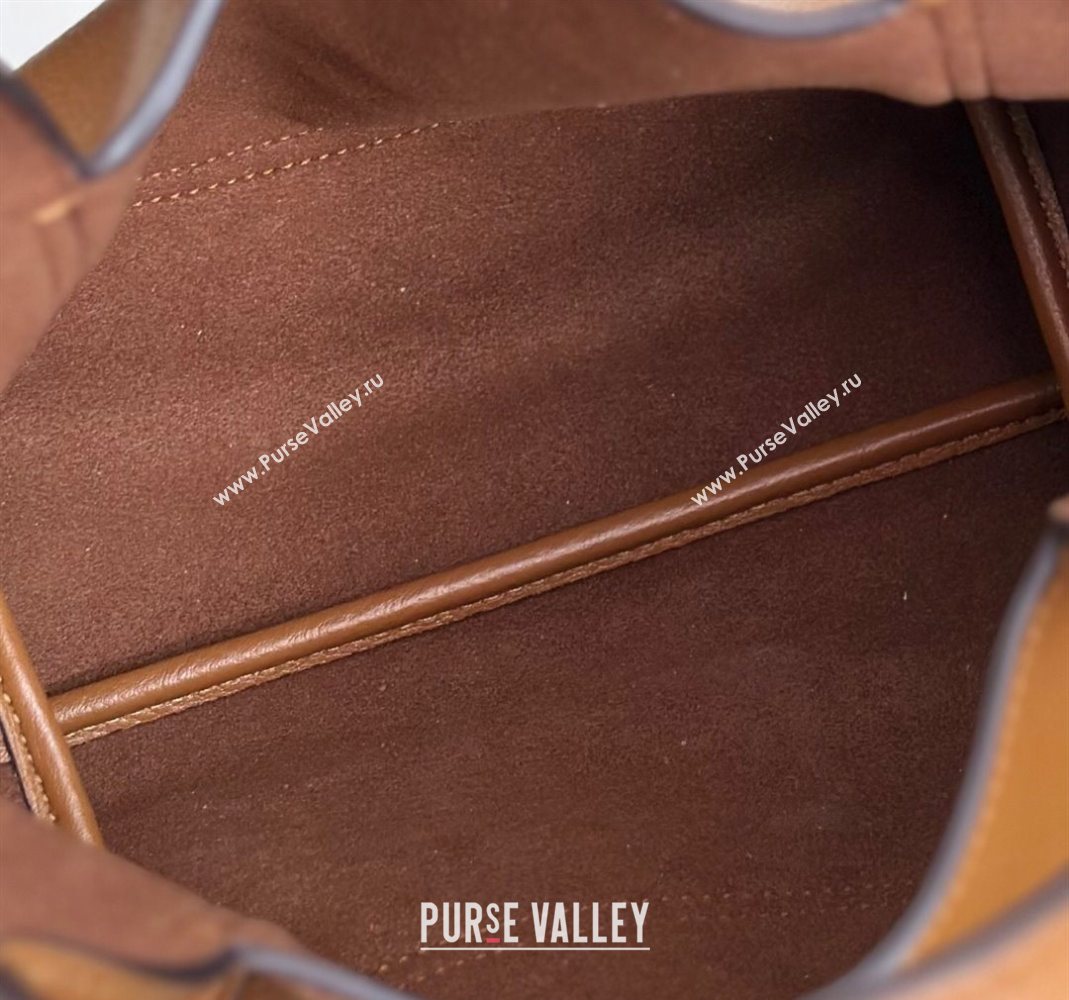 Gucci Softbit Leather Medium Shoulder Bag with Oversized Half Horsebit Brown 2025 837467 (DLH-251124119)