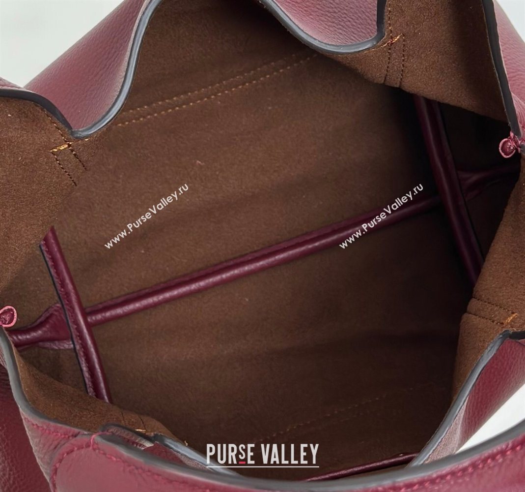 Gucci Softbit Leather Medium Shoulder Bag with Oversized Half Horsebit Ancora Red 2025 837467 (DLH-251124120)