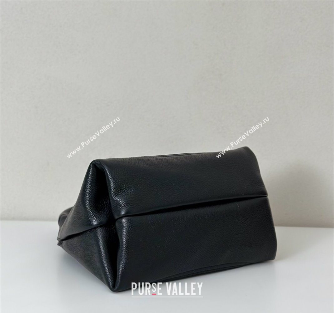 Gucci Softbit Leather Medium Shoulder Bag with Oversized Half Horsebit Black 2025 837467 (DLH-251124121)