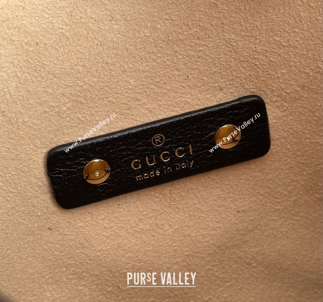 Gucci Softbit Leather Medium Shoulder Bag with Oversized Half Horsebit Black 2025 837467 (DLH-251124121)