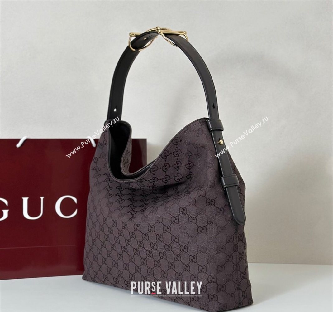 Gucci Beatrix GG Canvas large tote bag Brown 2025 850546 (DLH-251124101)