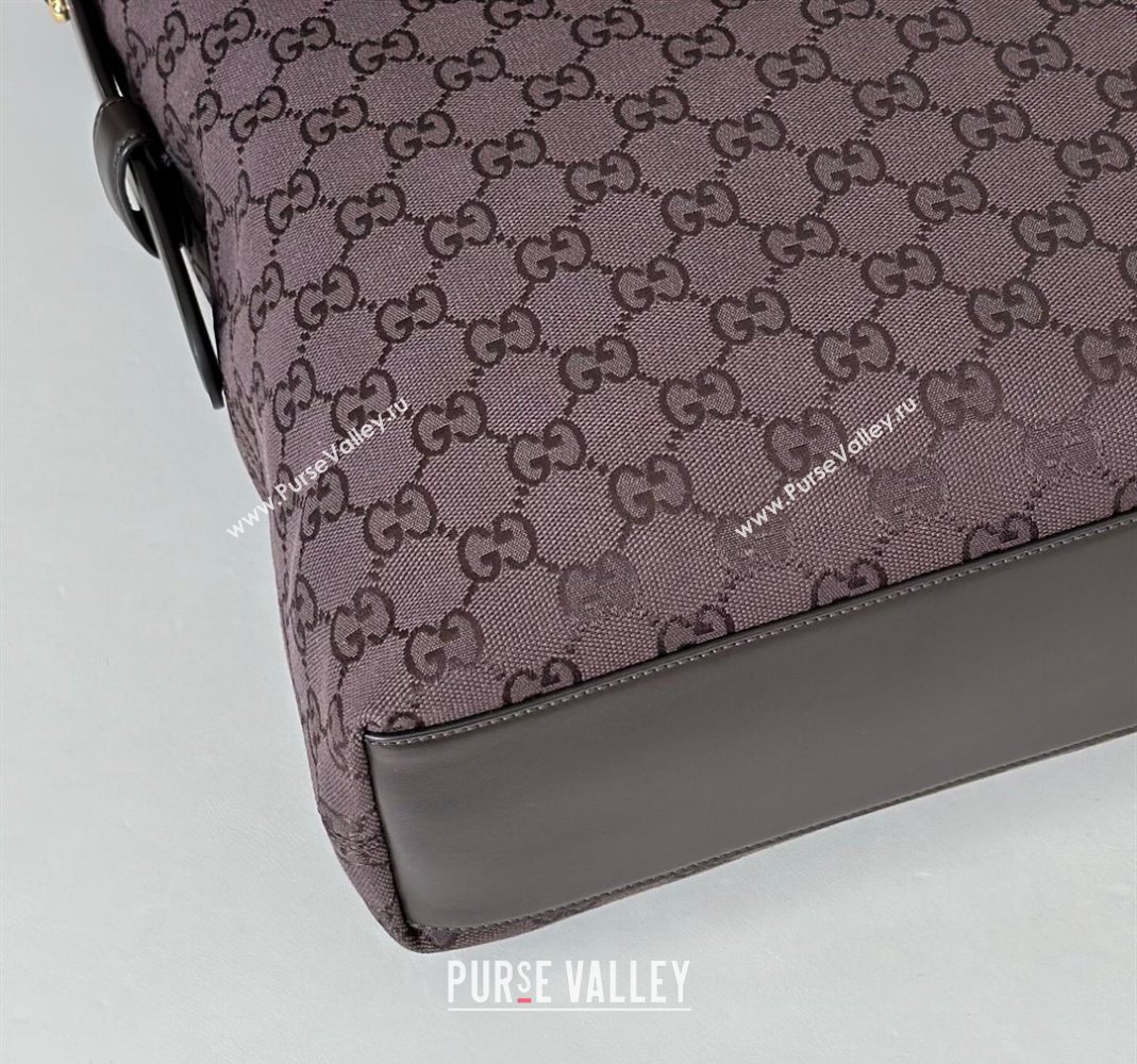 Gucci Beatrix GG Canvas large tote bag Brown 2025 850546 (DLH-251124101)