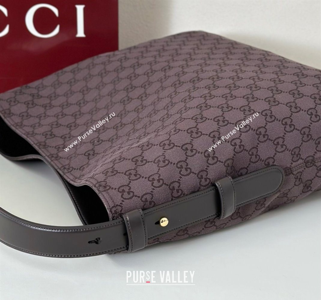 Gucci Beatrix GG Canvas large tote bag Brown 2025 850546 (DLH-251124101)