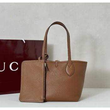 Gucci Totissima small reversible tote bag Brown 2025 839124 (DLH-251124128)