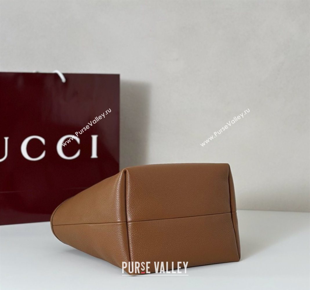 Gucci Totissima small reversible tote bag Brown 2025 ‎839124 (DLH-251124128)