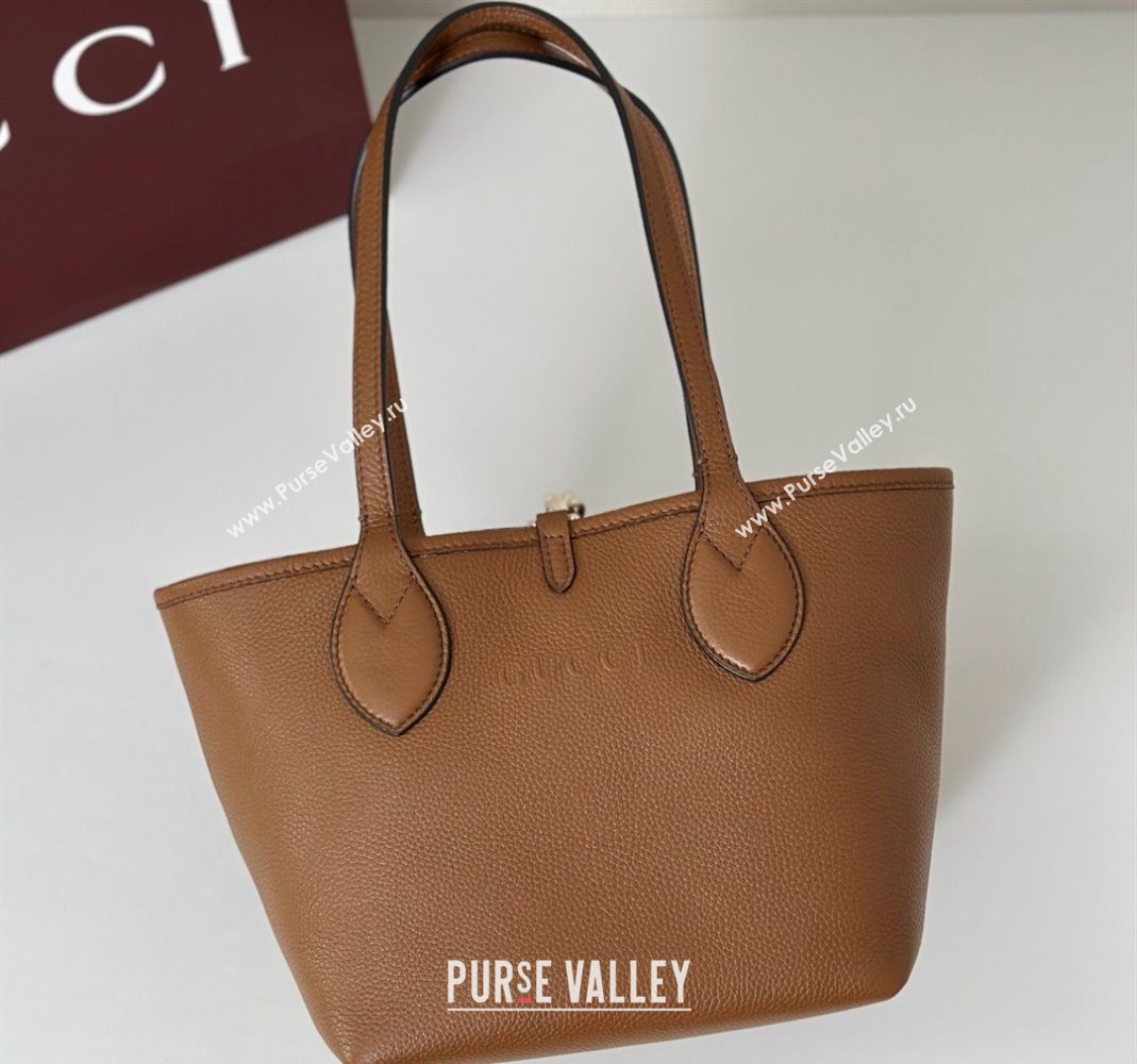 Gucci Totissima small reversible tote bag Brown 2025 ‎839124 (DLH-251124128)