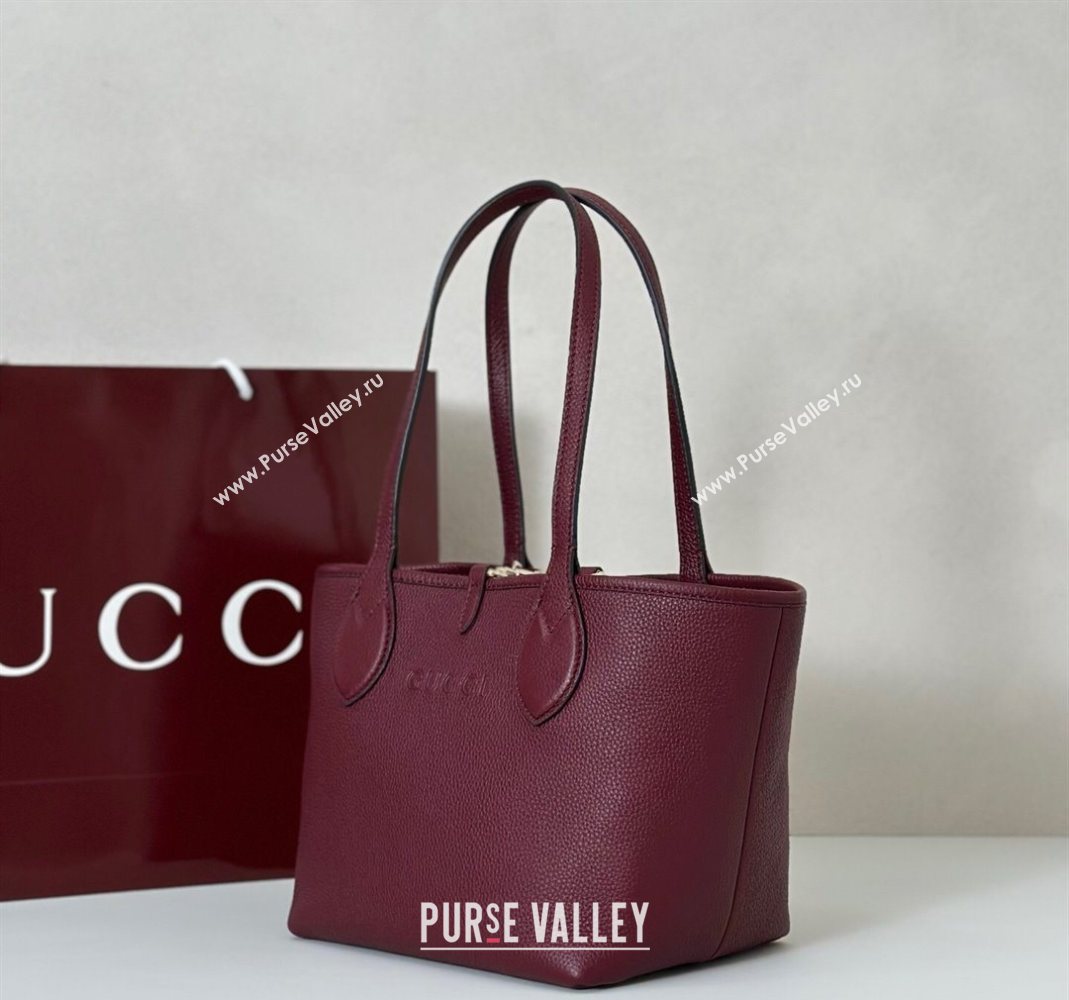 Gucci Totissima small reversible tote bag Ancora Red 2025 ‎839124 (DLH-251124130)