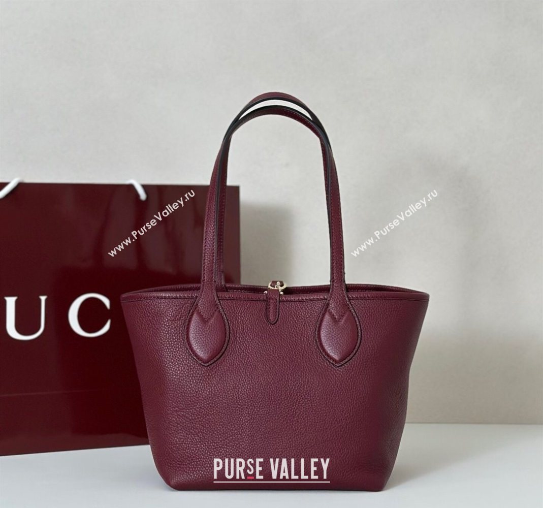 Gucci Totissima small reversible tote bag Ancora Red 2025 ‎839124 (DLH-251124130)