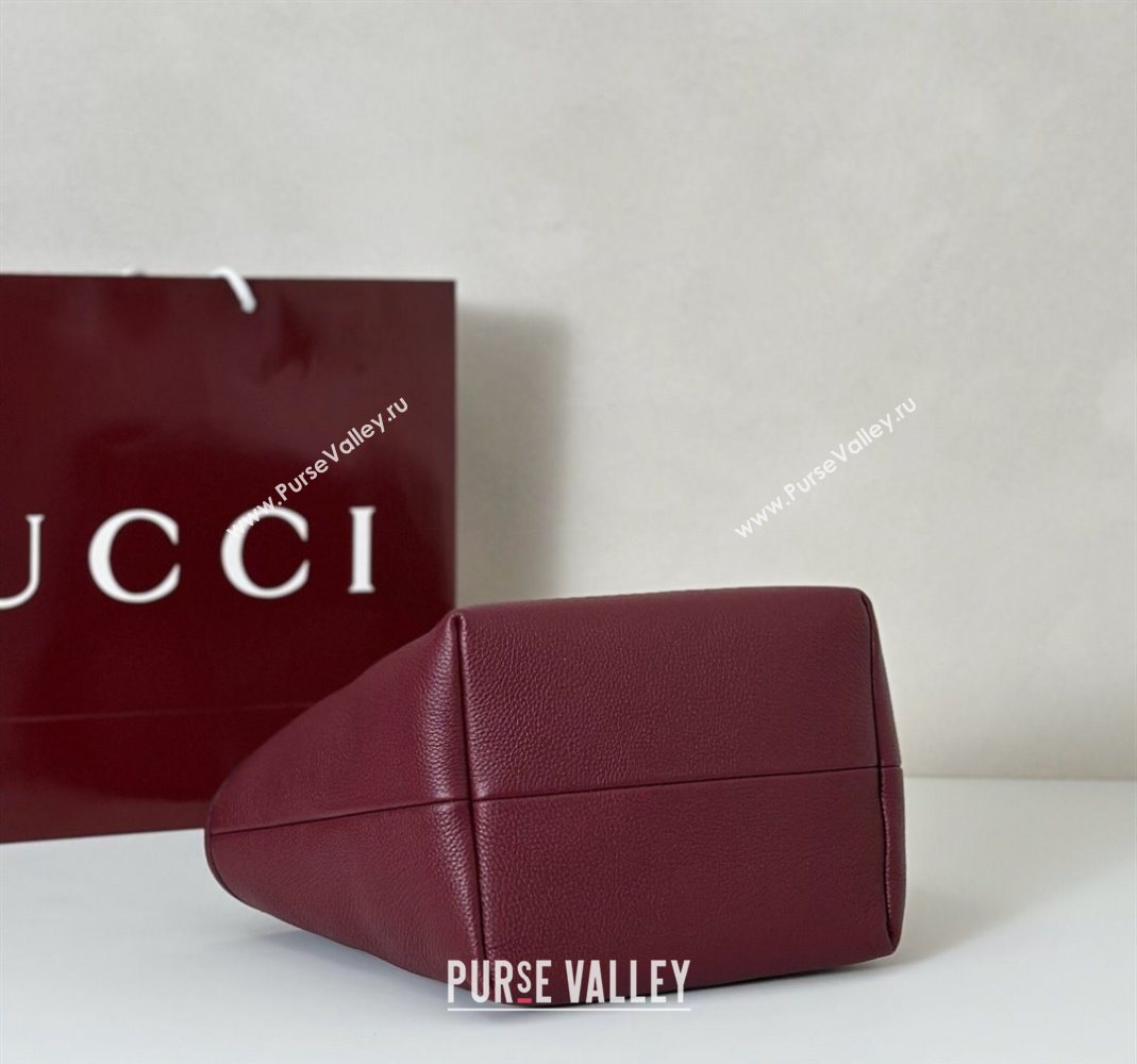 Gucci Totissima small reversible tote bag Ancora Red 2025 ‎839124 (DLH-251124130)