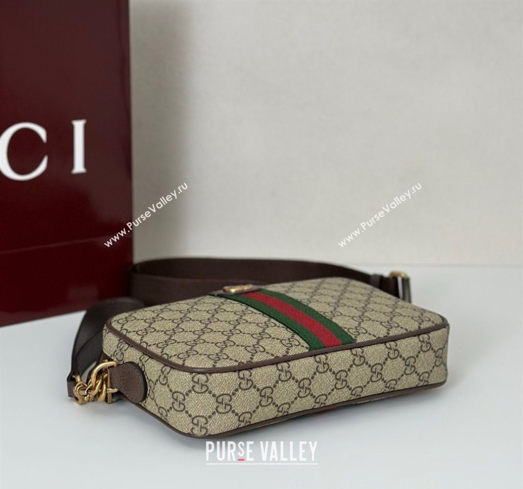 Gucci Mens Ophidia small crossbody bag in gg canvas 2025 839155 (DLH-251124132)