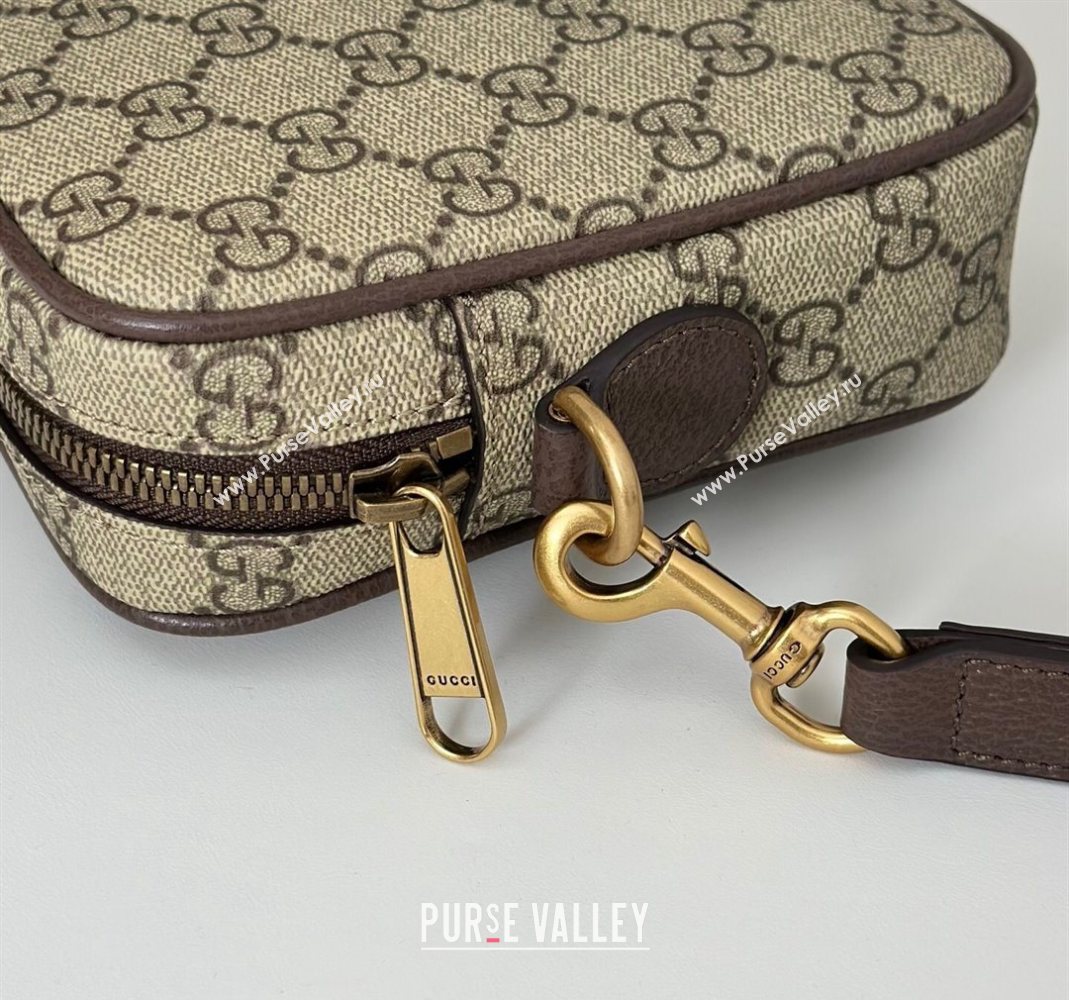 Gucci Mens Ophidia small crossbody bag in gg canvas 2025 839155 (DLH-251124132)