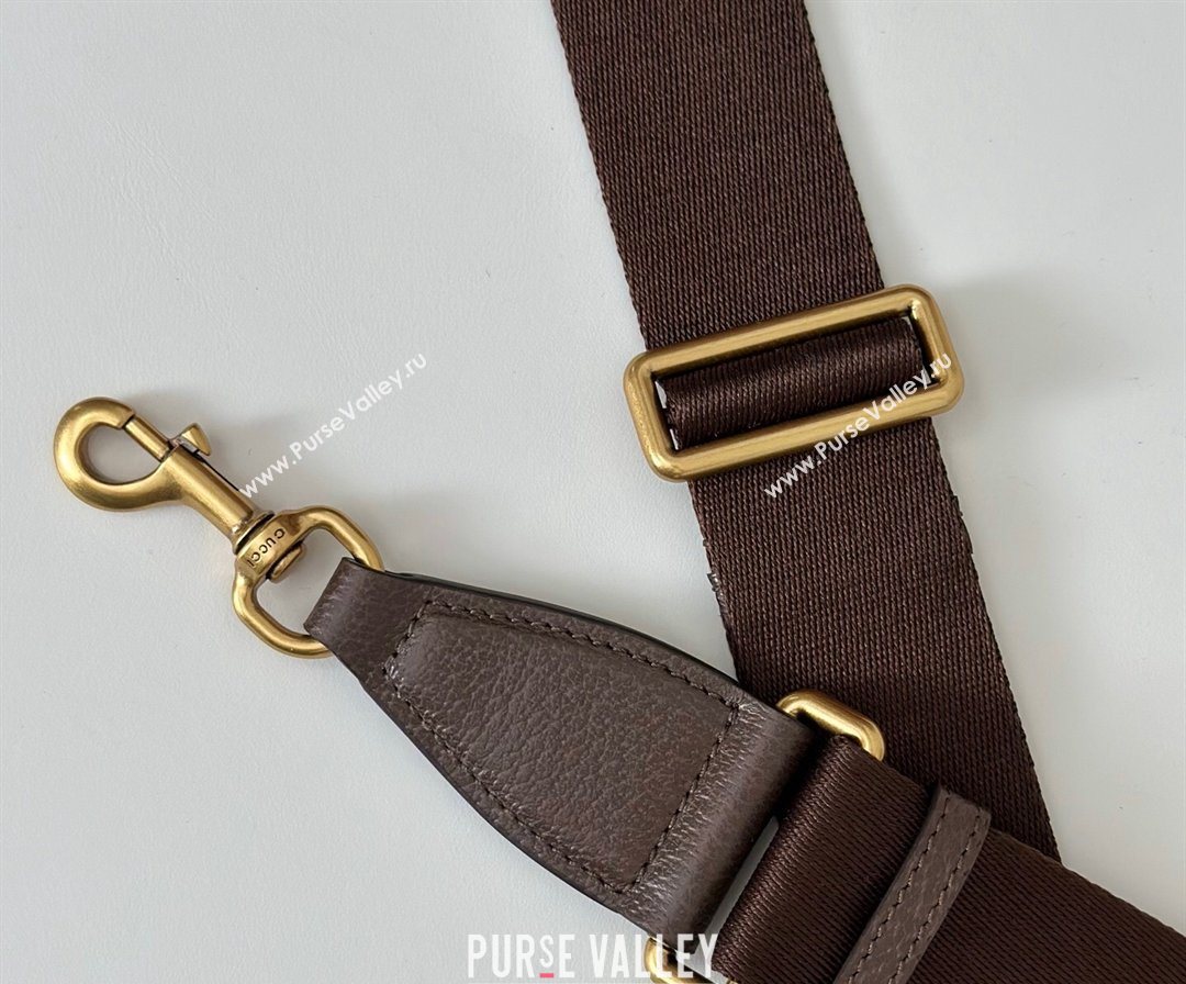 Gucci Mens Ophidia small crossbody bag in gg canvas Beige/Brown 2025 839155 (DLH-251124132)