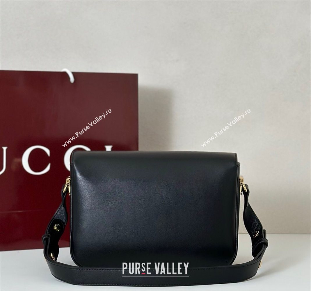 Gucci Horsebit 1955 Aura small shoulder bag in Leather Black 2025 847063 (DLH-251124082)