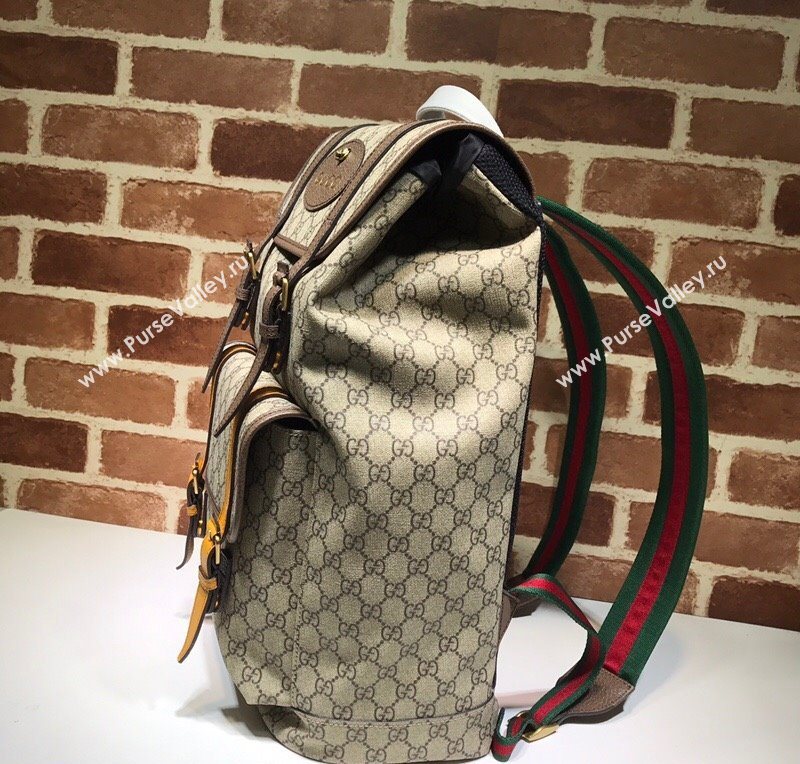 Gucci Mens GG Canvas Backpack bag 2025 ‎473869 (DLH-251124144)