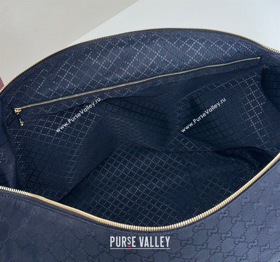 Gucci GG Canvas Shoulder Bag Black 2025 864485 (DLH-251125014)