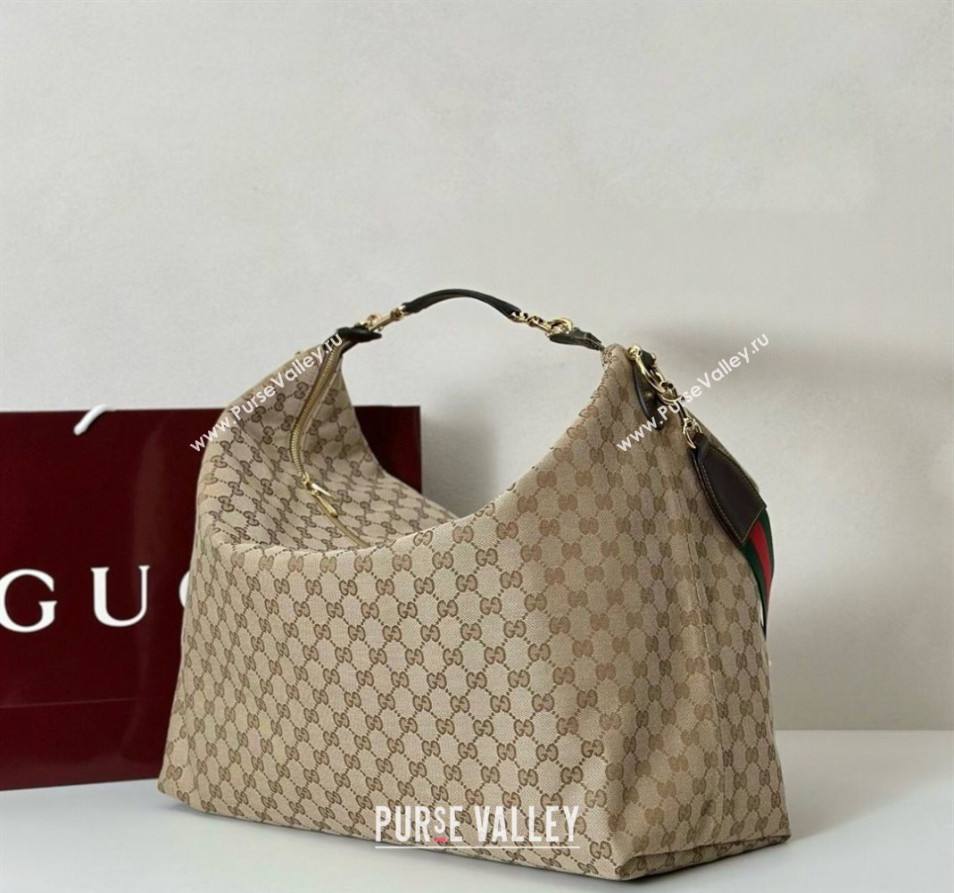 Gucci GG Canvas Shoulder Bag Beige 2025 864485 (DLH-251125015)