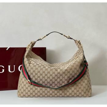 Gucci GG Canvas Shoulder Bag Beige 2025 864485 (DLH-251125015)