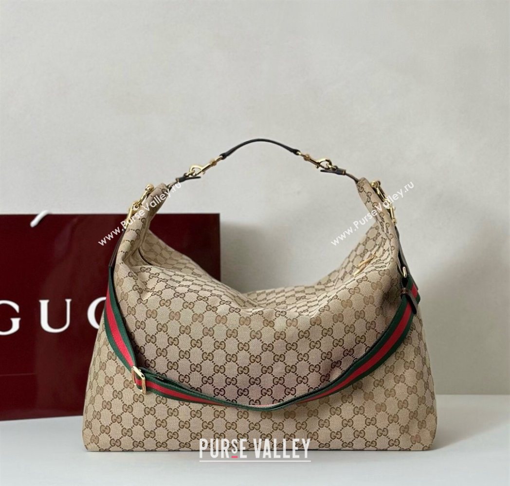 Gucci GG Canvas Shoulder Bag Beige 2025 864485 (DLH-251125015)