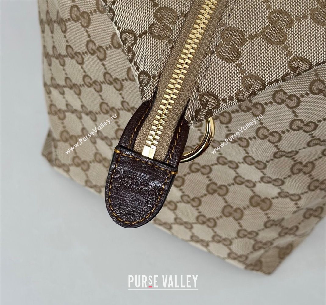 Gucci GG Canvas Shoulder Bag Beige 2025 864485 (DLH-251125015)