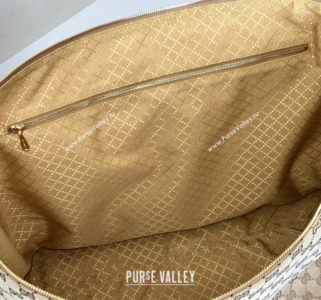 Gucci GG Canvas Shoulder Bag Beige 2025 864485 (DLH-251125015)