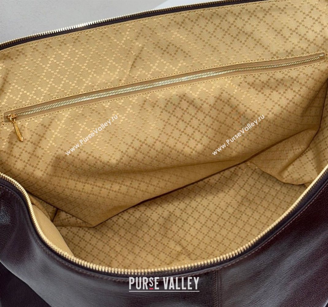 Gucci Leather Shoulder Bag Brown 2025 864485 (DLH-251125016)