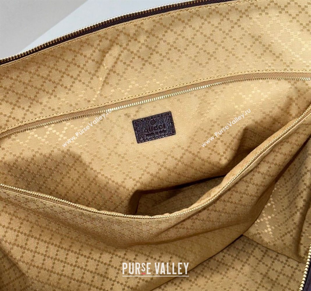 Gucci Leather Shoulder Bag Brown 2025 864485 (DLH-251125016)