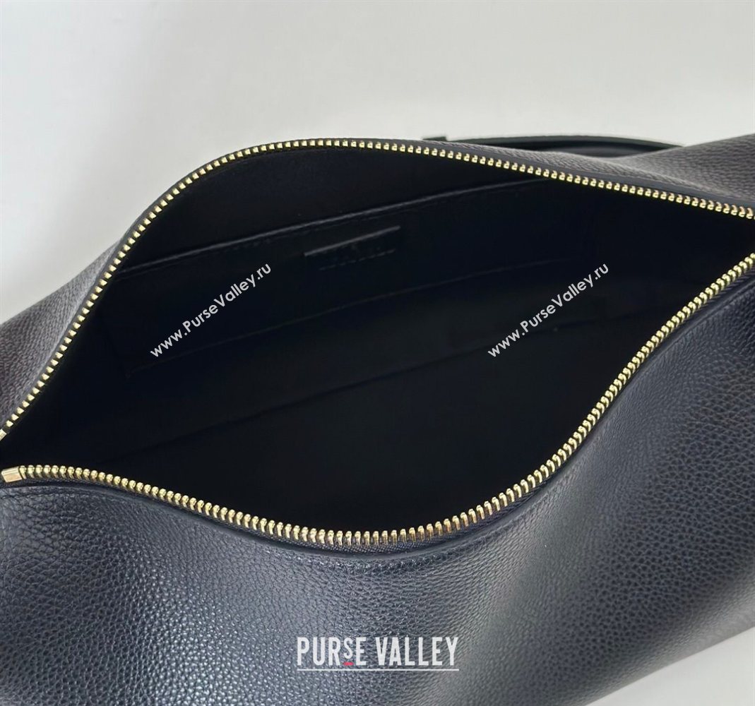 Gucci Half Horsebit medium shoulder bag in Leather Black 2025 860787 (DLH-251125011)