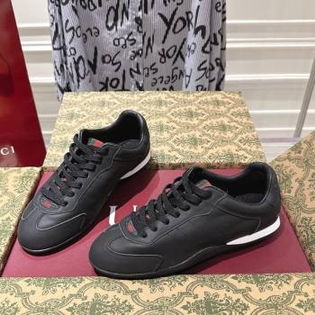 Gucci Shift Sneakers in Calf Leather Black 2025 857016 (SS-251218051)
