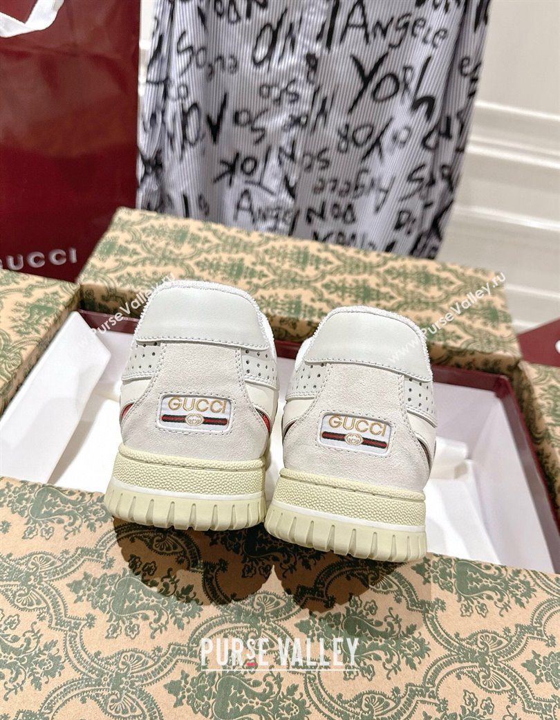 Gucci Re-Web Sneakers 4cm in Pink Camouflage Fabric 2025 785452 (MD-251219034)