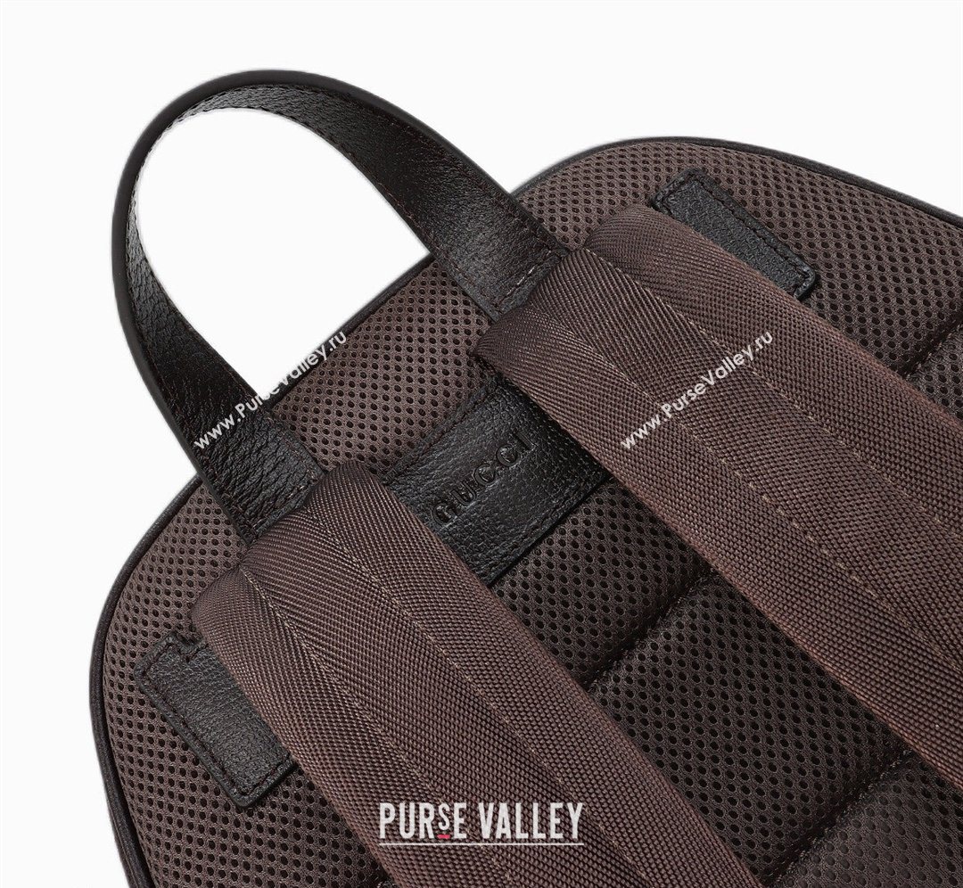 Gucci Mens Ophidia Suede medium backpack bag Dark Brown 2026 834466 (DLH-260127105)