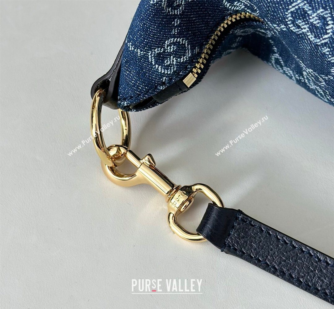 Gucci Vanity mini bag in GG Denim Blue 2026 861775 (DLH-260128080)