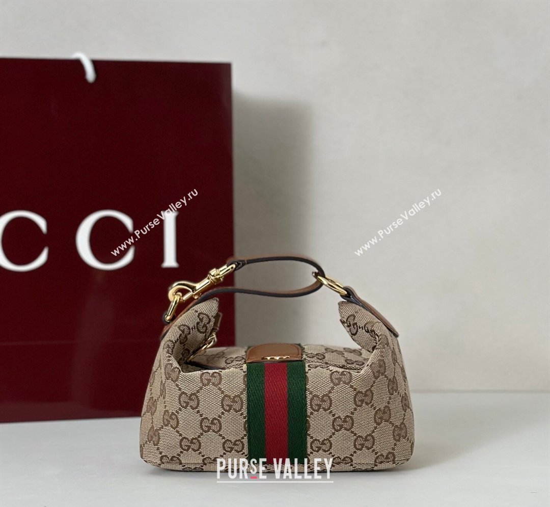 Gucci Vanity mini bag in GG Canvas Beige/Brown 2026 861775 (DLH-260128081)