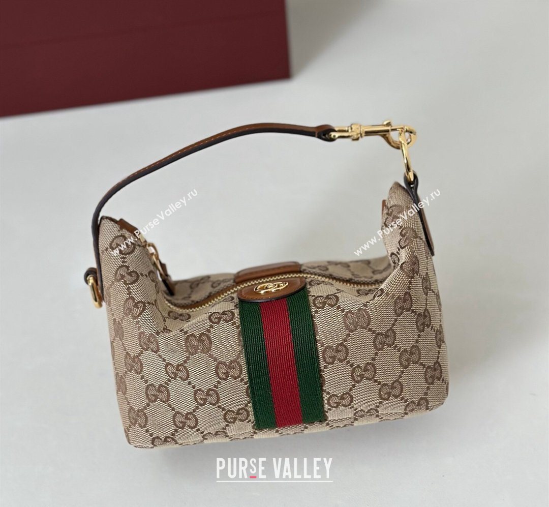 Gucci Vanity mini bag in GG Canvas Beige/Brown 2026 861775 (DLH-260128081)