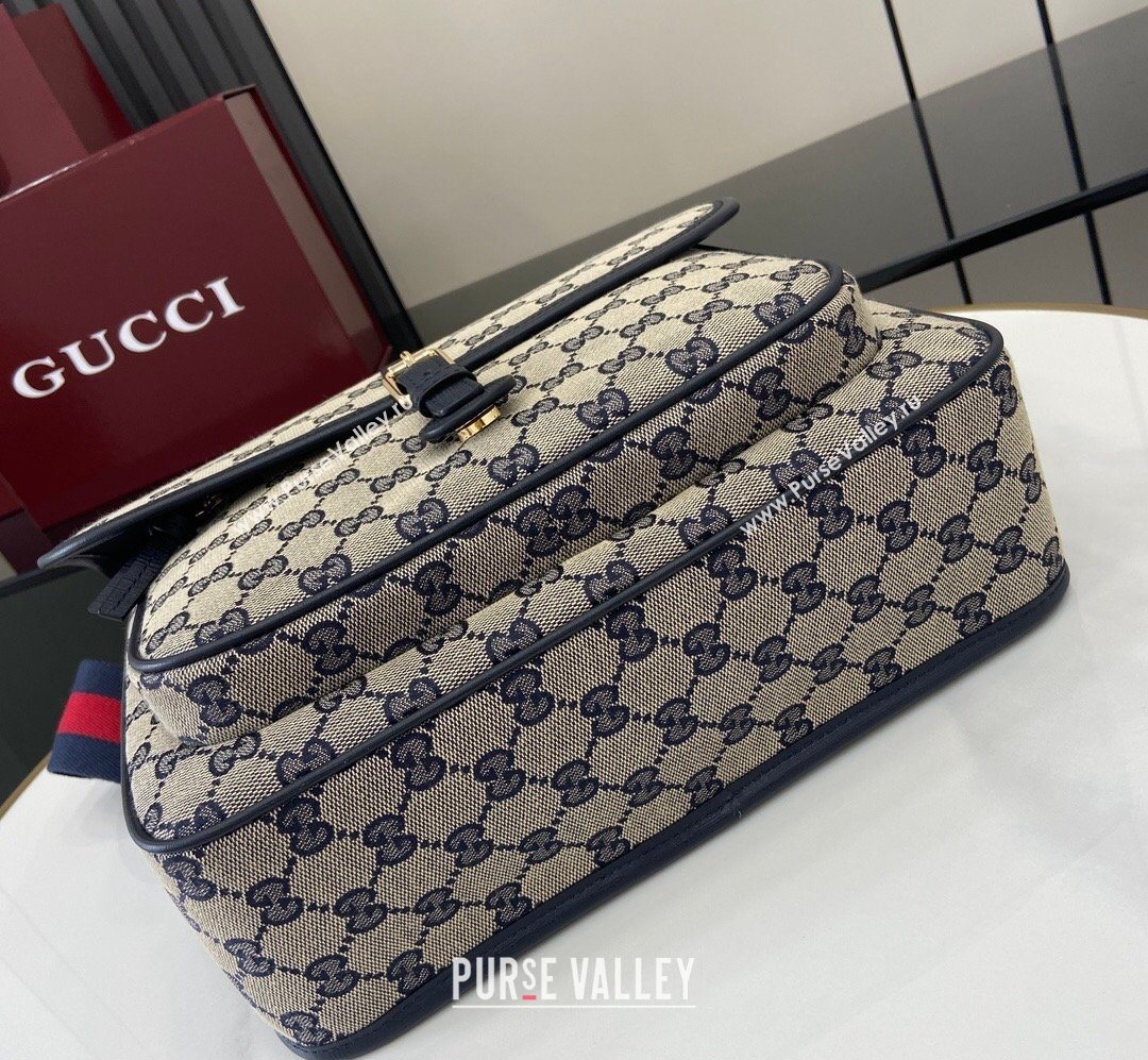 Gucci Childrens GG Canvas Messenger Bag Grey 2026 793823 (DLH-260128082)