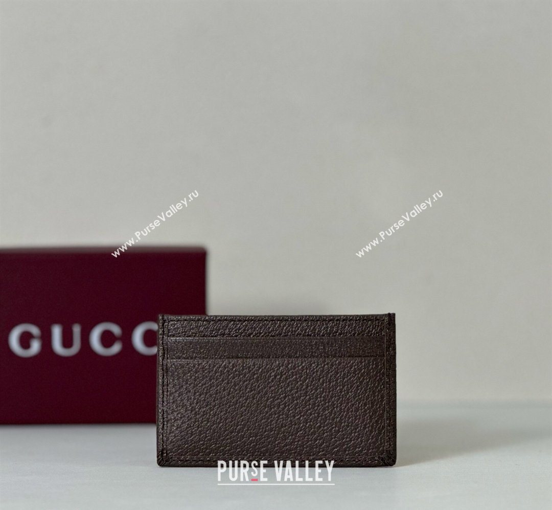 Gucci Card Case in Camouflage GG Fabric Pink/Red 2026 834795 (DLH-260128093)