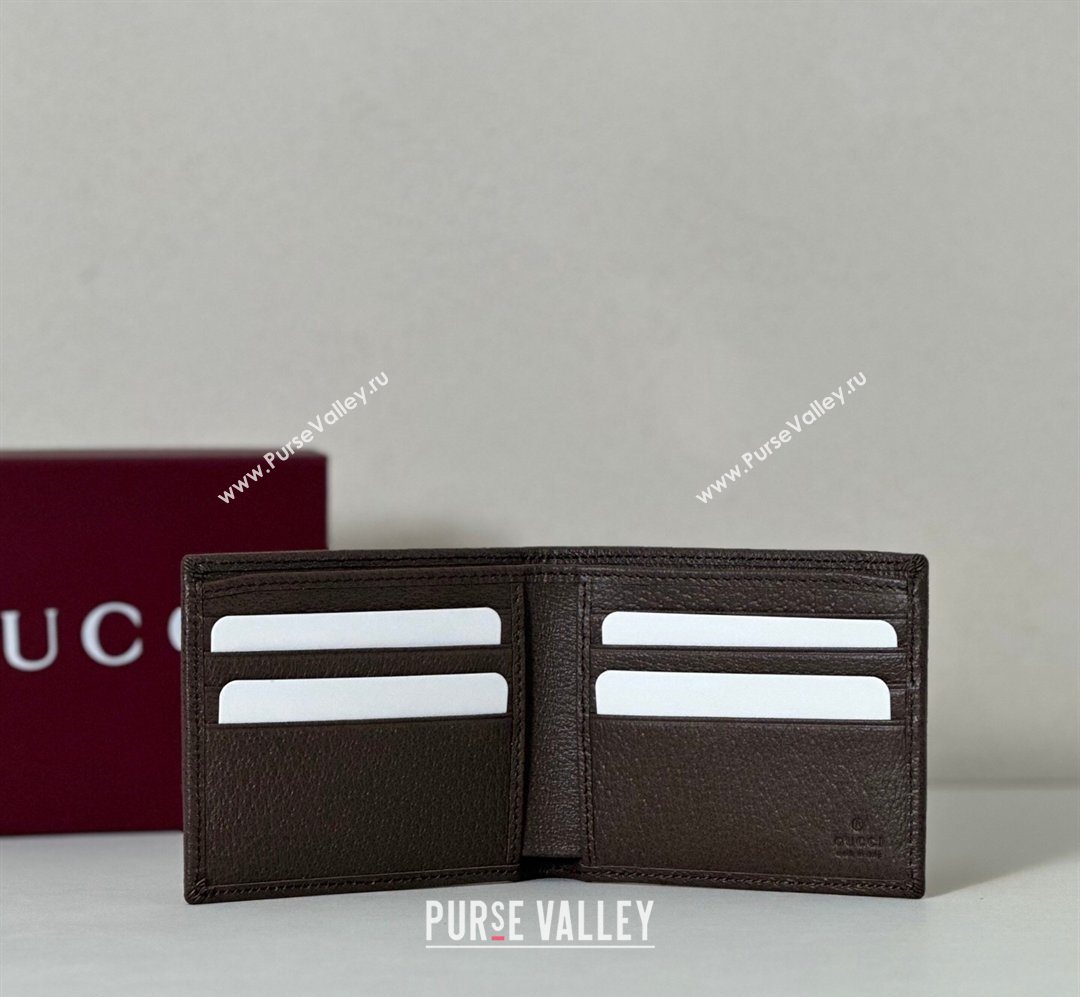 Gucci Bi-fold Wallet in Camouflage GG Fabric Pink/Red 2026 834271 (DLH-260128097)