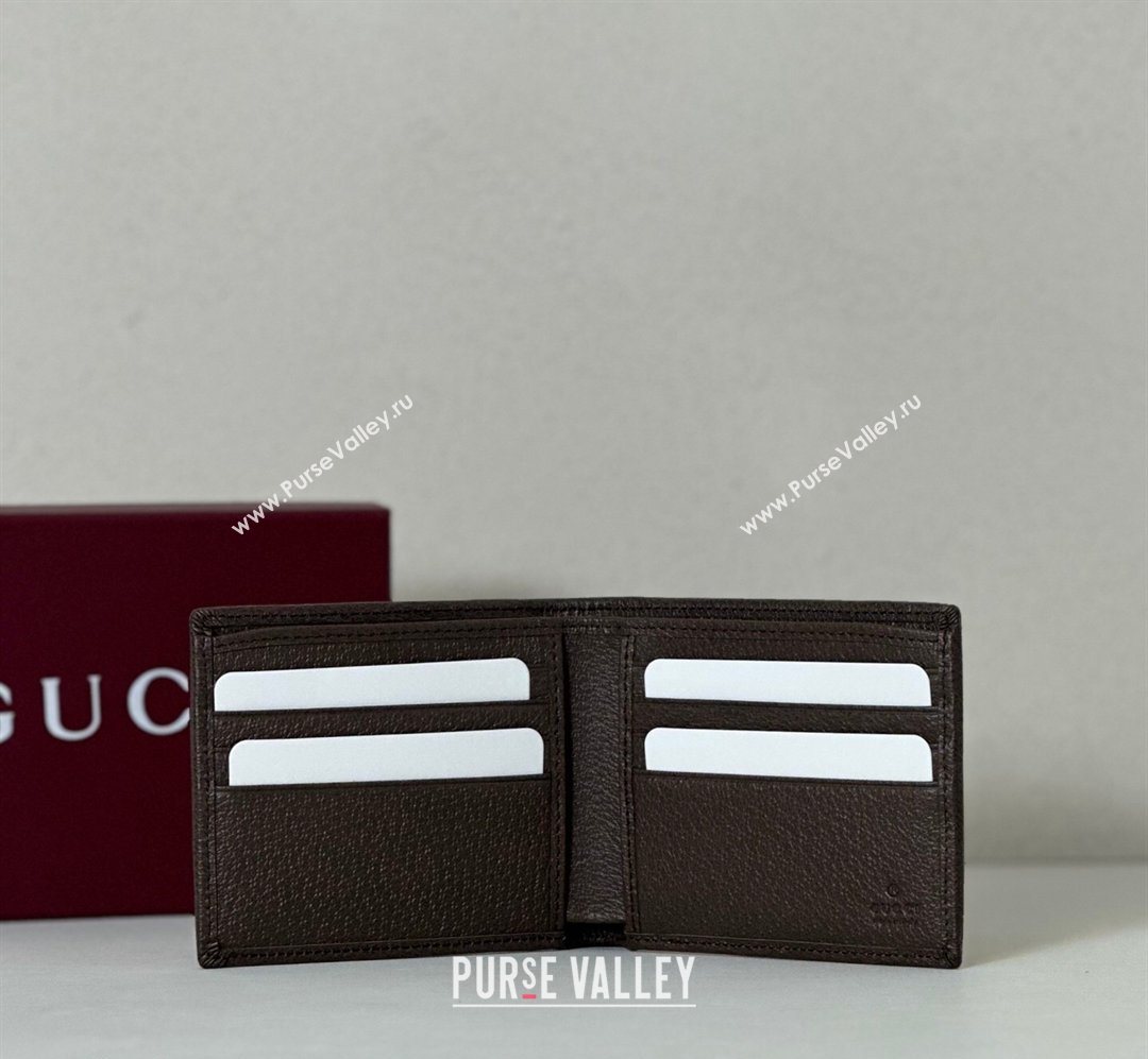 Gucci Bi-fold Wallet in Camouflage GG Fabric Green/Yellow 2026 834271 (DLH-260128099)