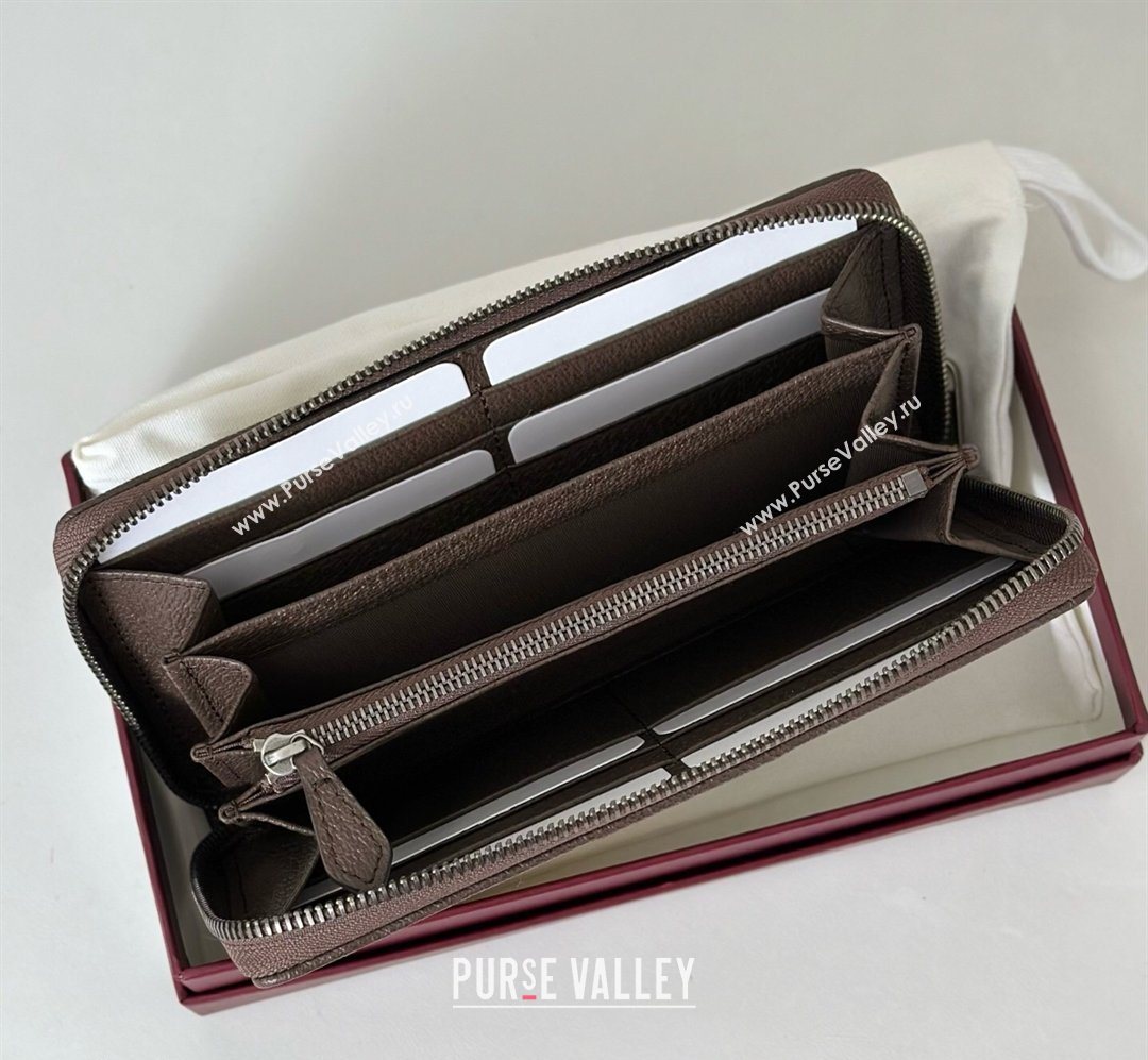 Gucci Zip-around Wallet in Camouflage GG Fabric Green/Yellow 2026 834694 (DLH-260128107)