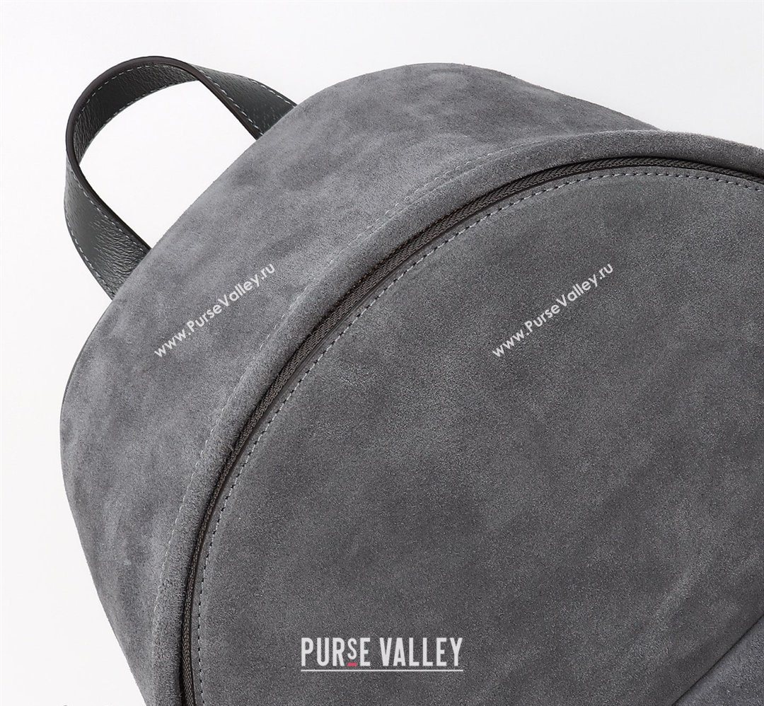 Gucci Mens Ophidia Suede medium backpack bag Grey 2026 834466 (DLH-260127104)