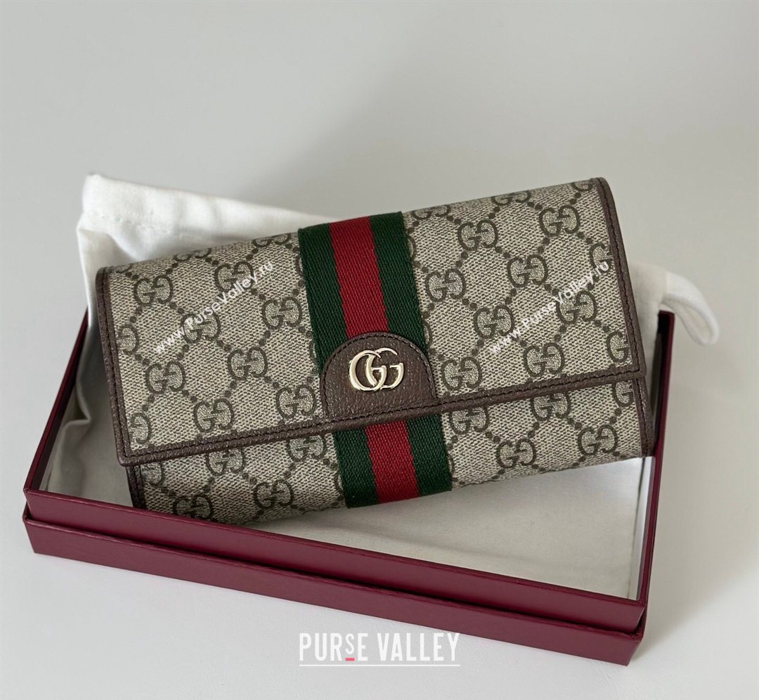 Gucci Ophidia continental wallet 2026 838485 (DLH-260128142)