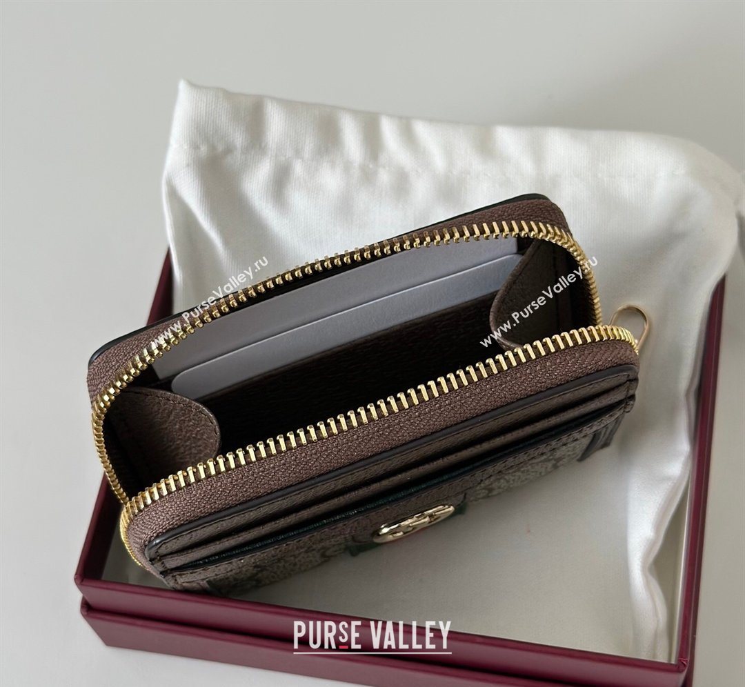 Gucci Ophidia coin zip wallet 2026 838489 (DLH-260128144)